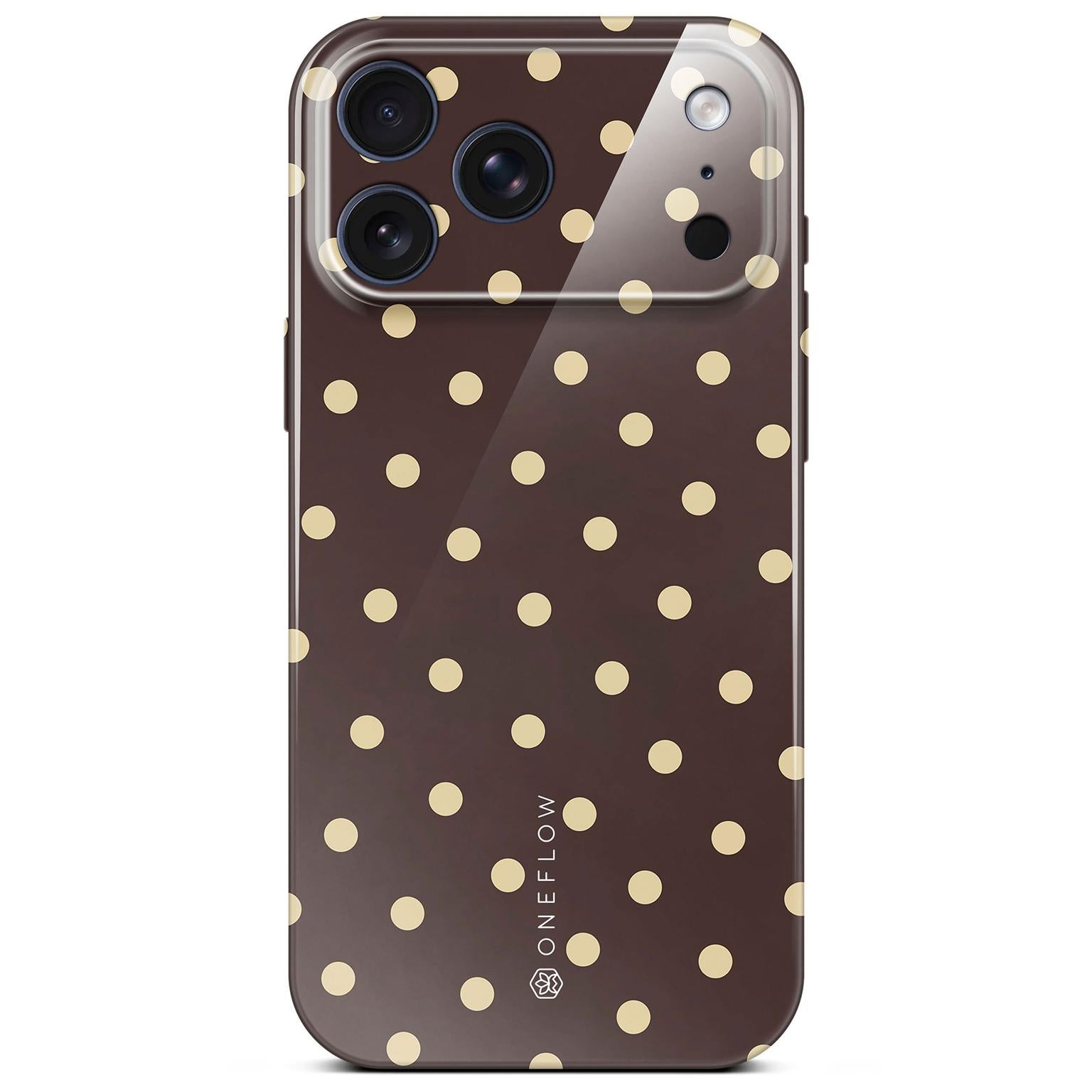 Splash Case für iPhone 18 Pro Max in der Farbe Espresso Sprinkles (Braun / Beige)