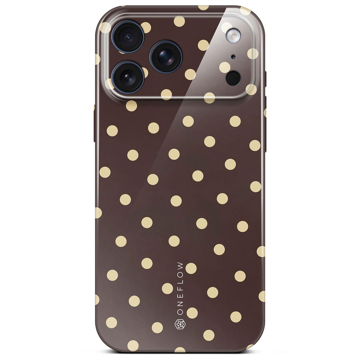 Splash Case für iPhone 18 Pro Max in der Farbe Espresso Sprinkles (Braun / Beige)