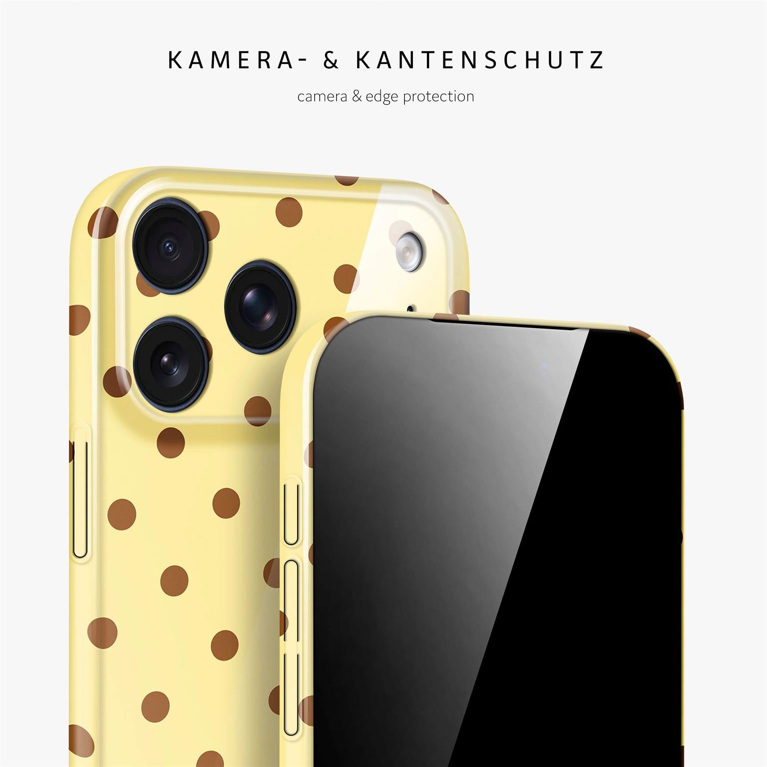 Splash Case für iPhone 18 Pro Max in der Farbe Buttercup Freckles (Gelb)