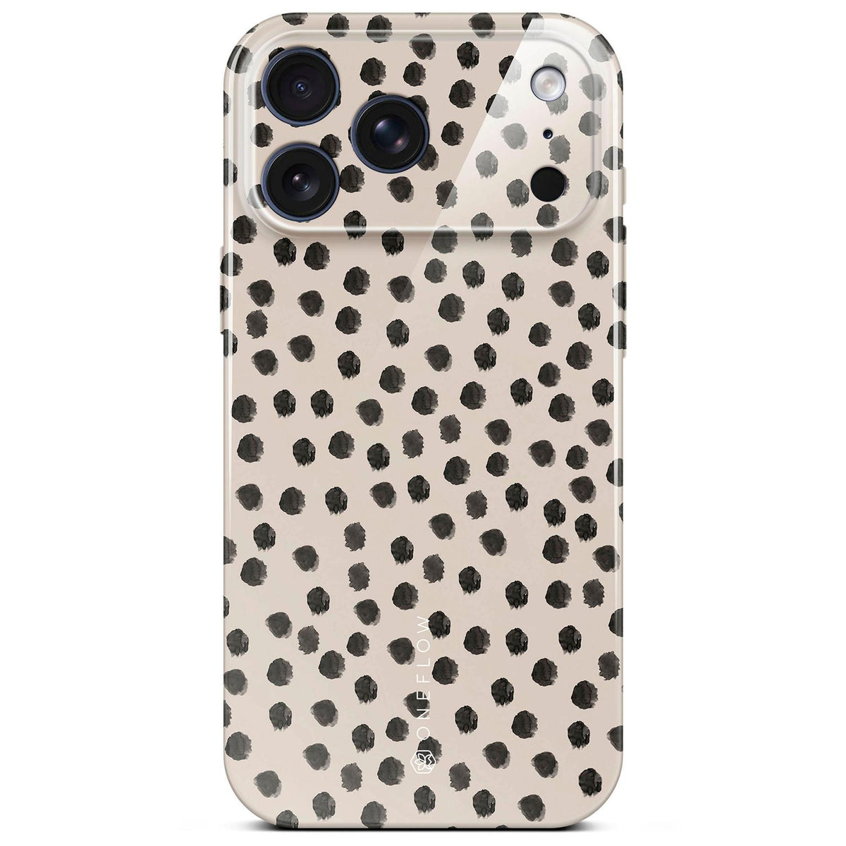 Splash Case für iPhone 18 Pro Max in der Farbe Cookies & Cream (Braun / Beige)