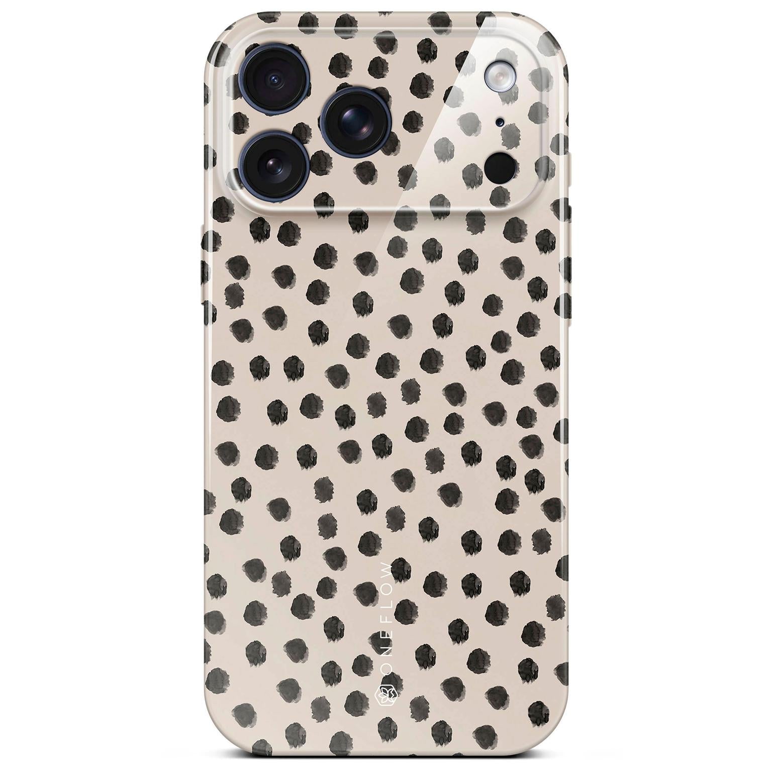 Splash Case für iPhone 18 Pro Max in der Farbe Cookies & Cream (Braun / Beige)