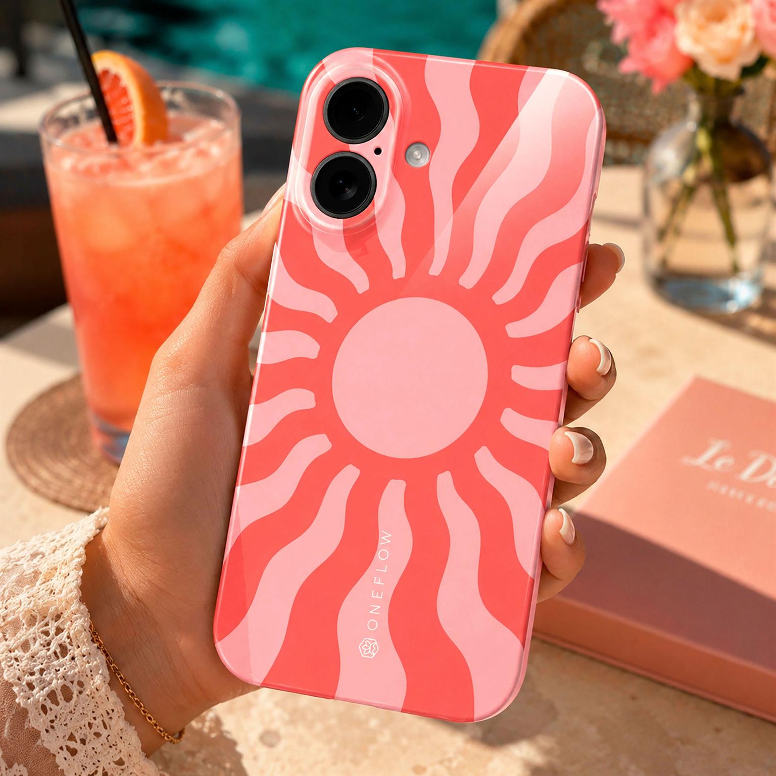 Splash Case für iPhone 18 Pro Max in der Farbe Hot Aura (Rosa / Pink)