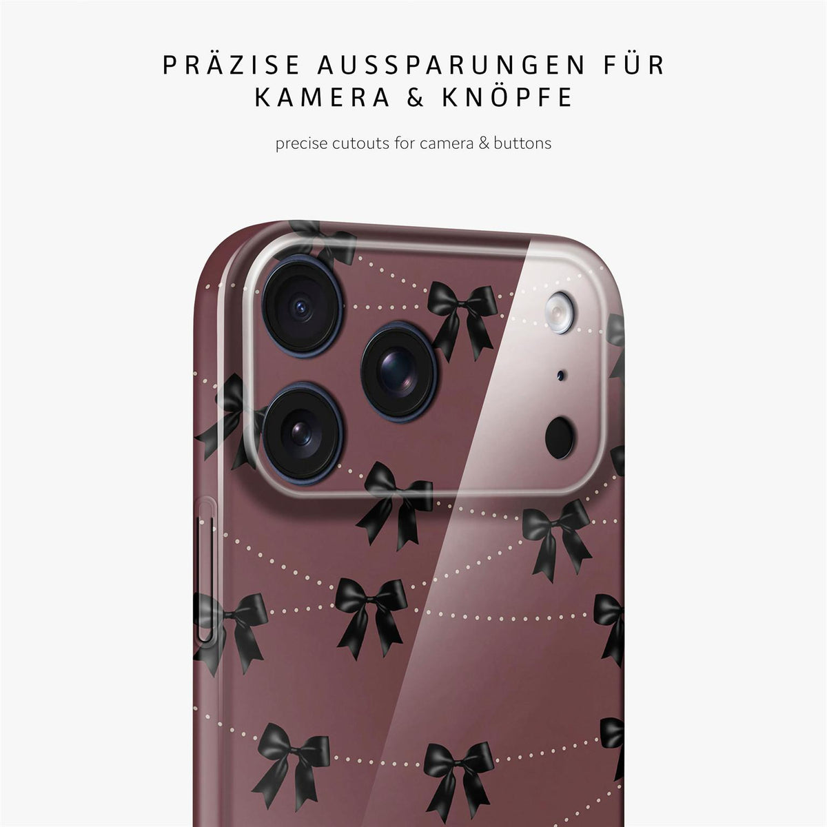 Splash Case für iPhone 18 Pro Max in der Farbe Parisian Kiss (Rot)