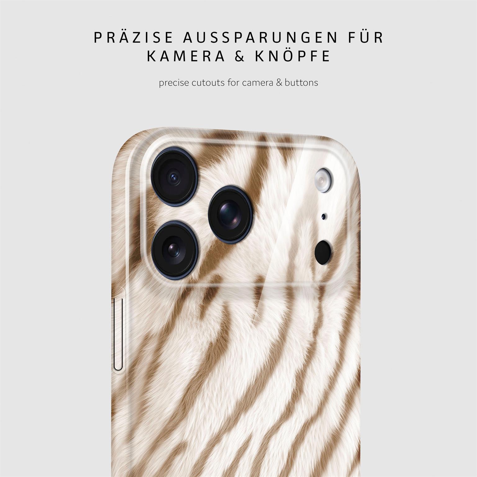 Wild Cover für iPhone 18 Pro Max in der Farbe Caramel Tiger (Braun / Beige)