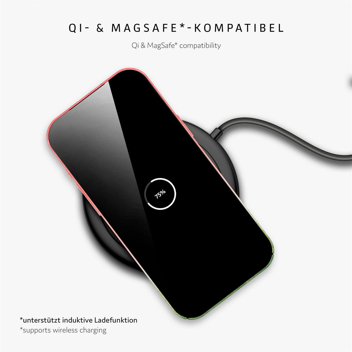 Splash Case für iPhone 18 Pro Max in der Farbe Melon Drip (Rot)