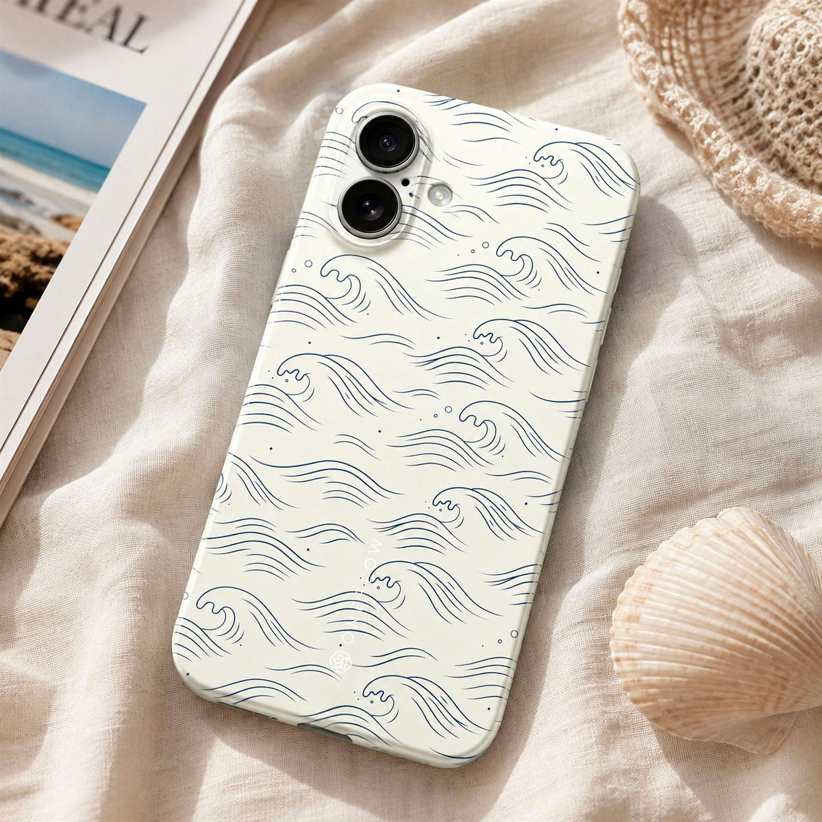 Splash Case für iPhone 18 Pro Max in der Farbe Tidal Notes (Weiß)