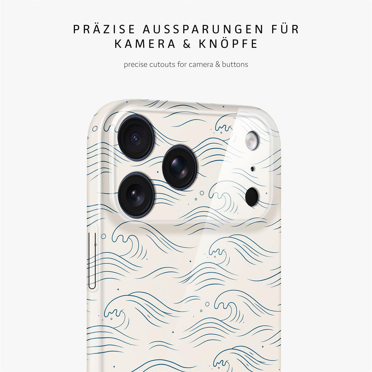Splash Case für iPhone 18 Pro Max in der Farbe Tidal Notes (Weiß)