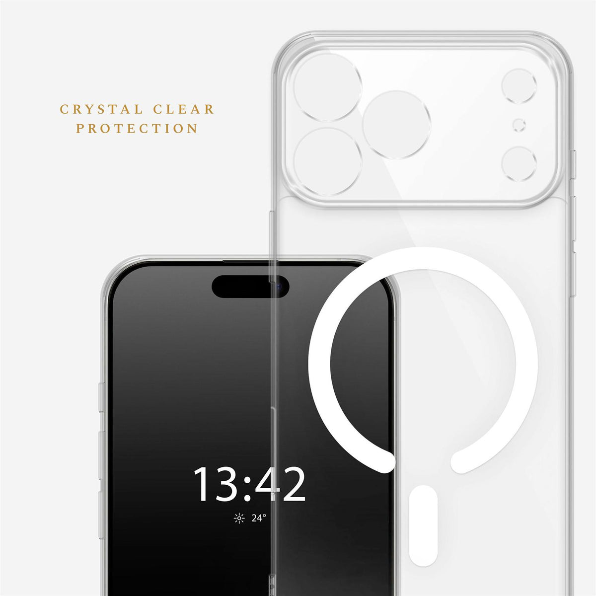 Nova Case für iPhone 18 Pro Max in der Farbe Clear (Farblos (transparent))