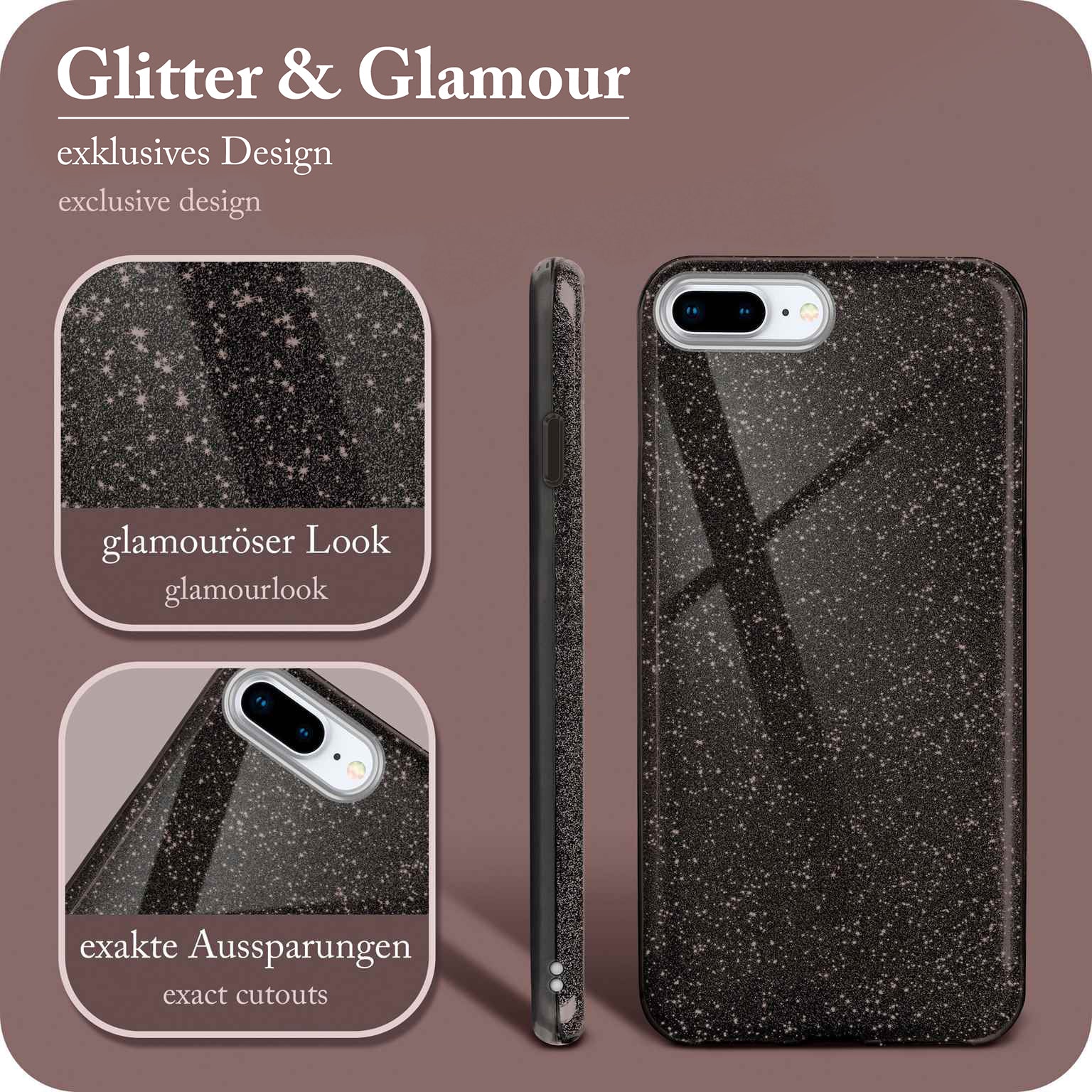 Glitter Case für iPhone 7 Plus