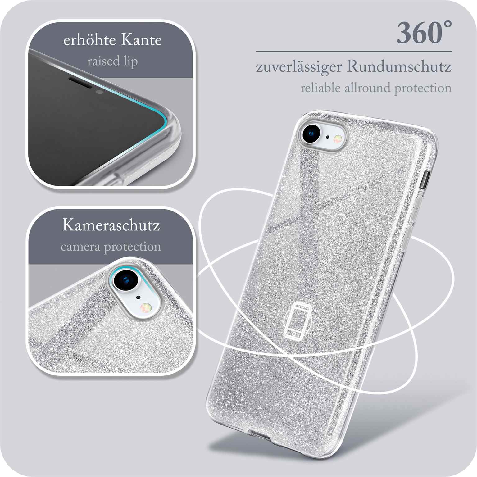 Glitter Case für iPhone 8