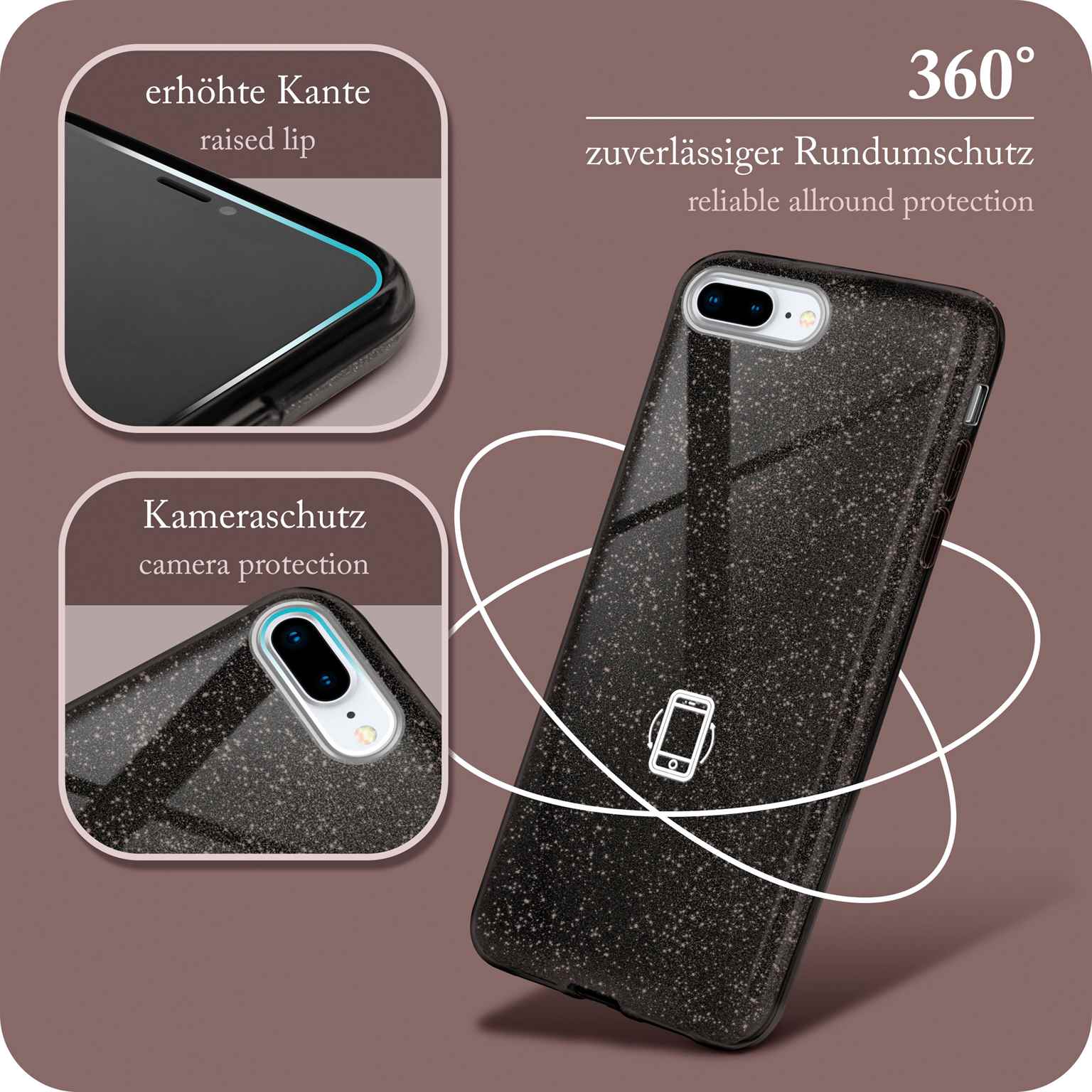 Glitter Case für iPhone 8 Plus