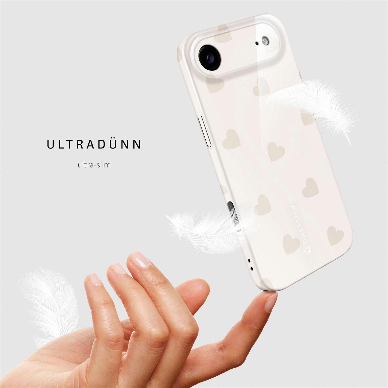 Splash Case für iPhone Air in der Farbe Latte Love (Braun / Beige)