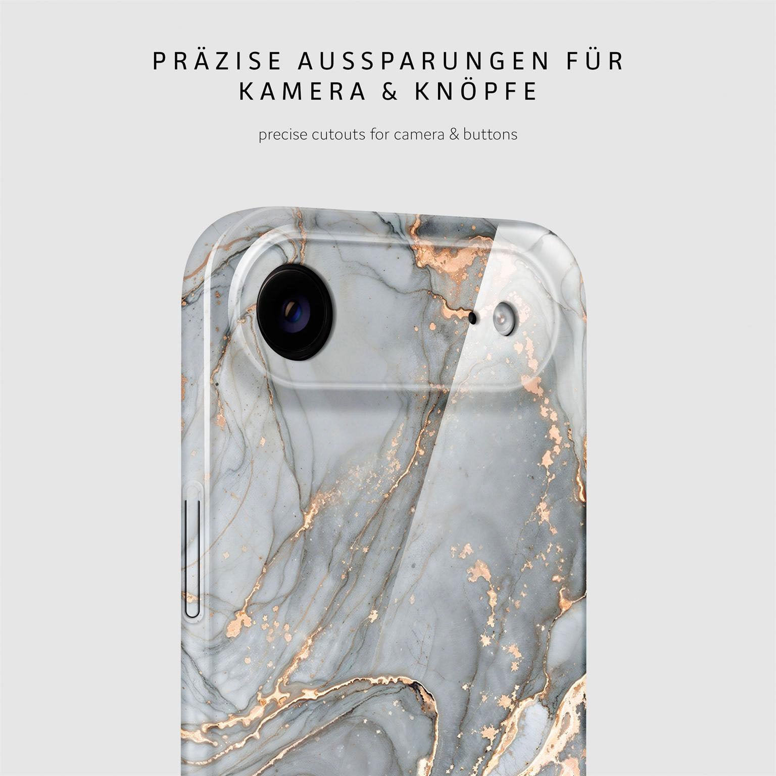 Bliss Cover für iPhone Air in der Farbe Soft Granite (Grau)