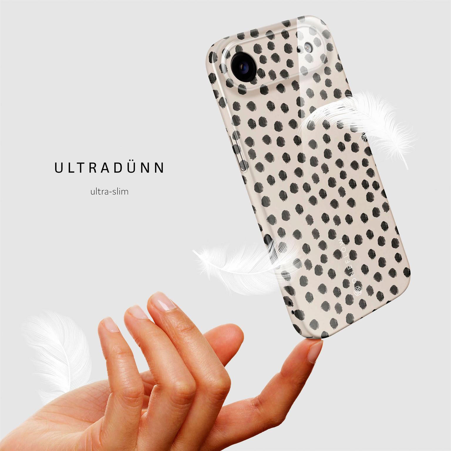 Splash Case für iPhone Air in der Farbe Cookies & Cream (Braun / Beige)
