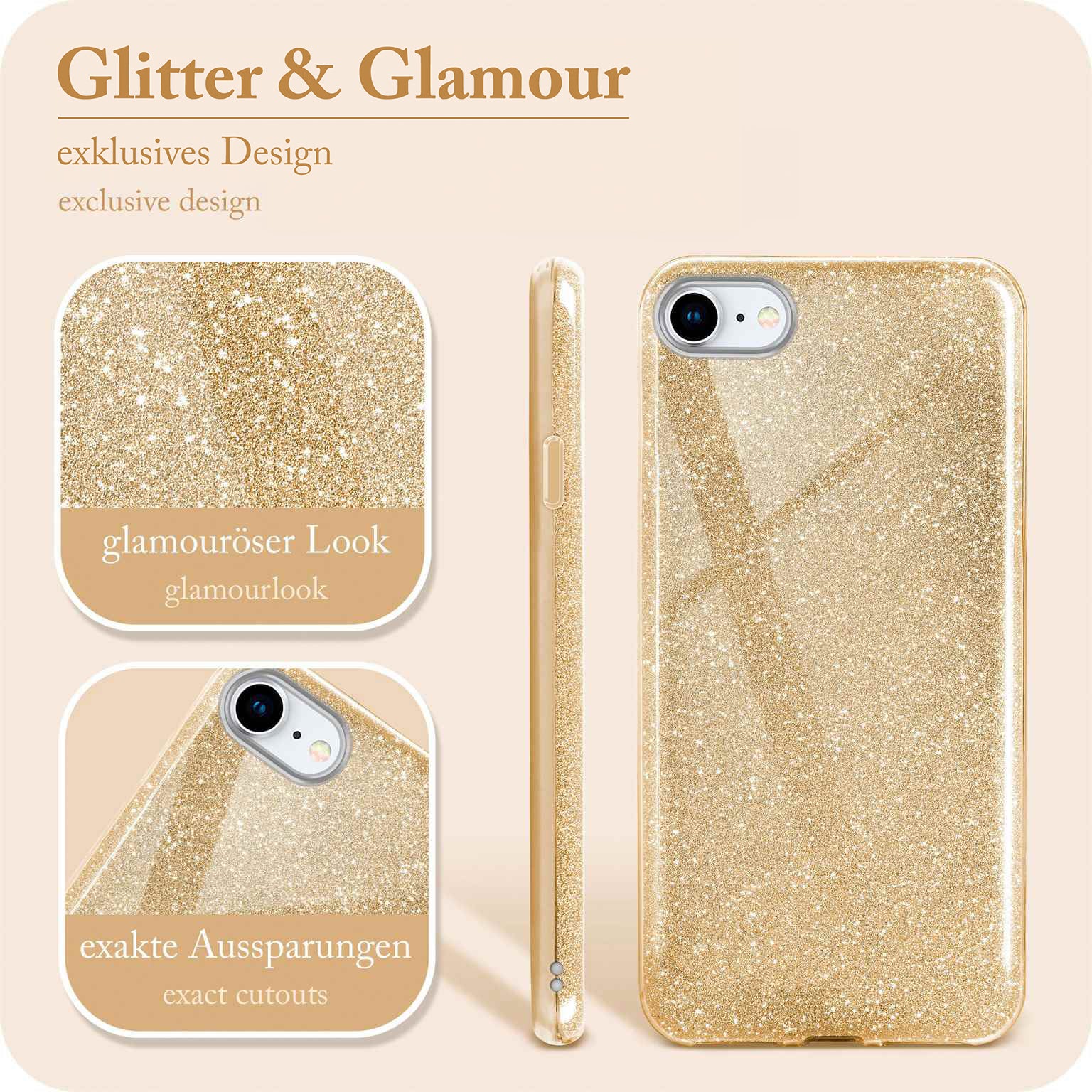 Glitter Case für iPhone SE (2022)