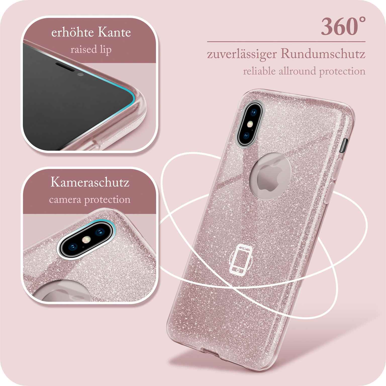 Glitter Case für iPhone X