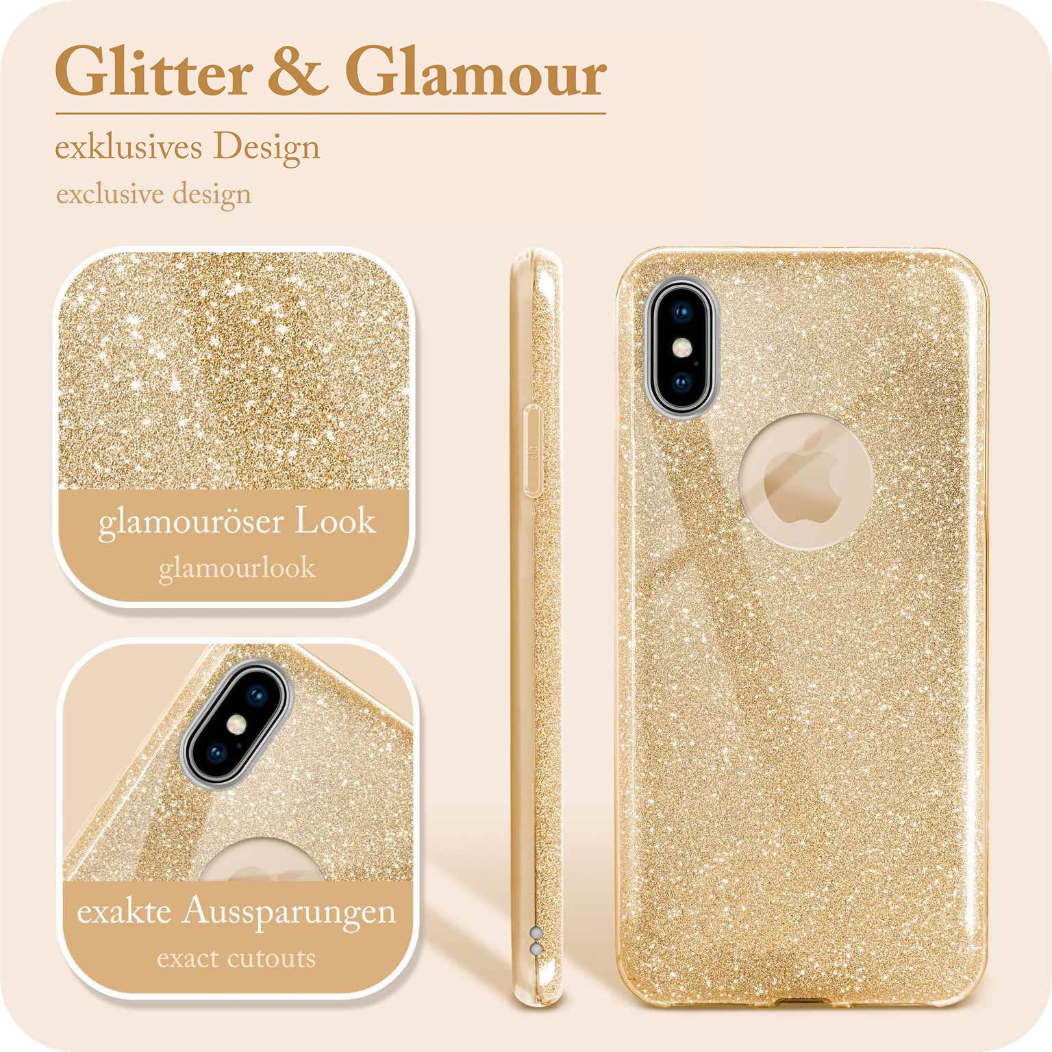 Glitter Case für iPhone XS