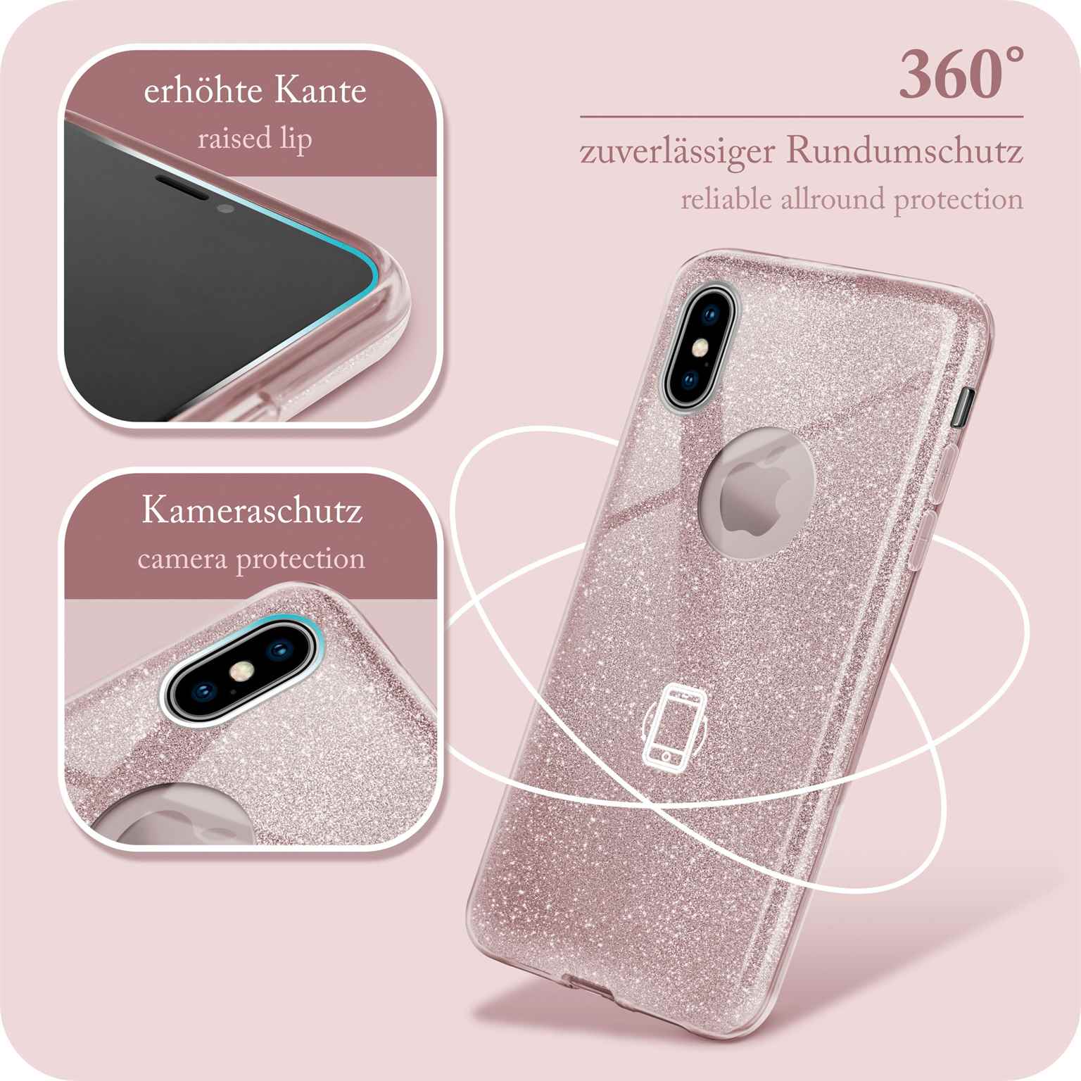 Glitter Case für iPhone XS