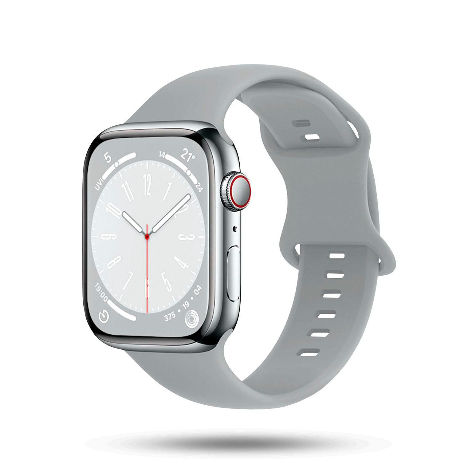Soft Band für Apple Watch 11 (42mm) in der Farbe Slate Grey (Grau)