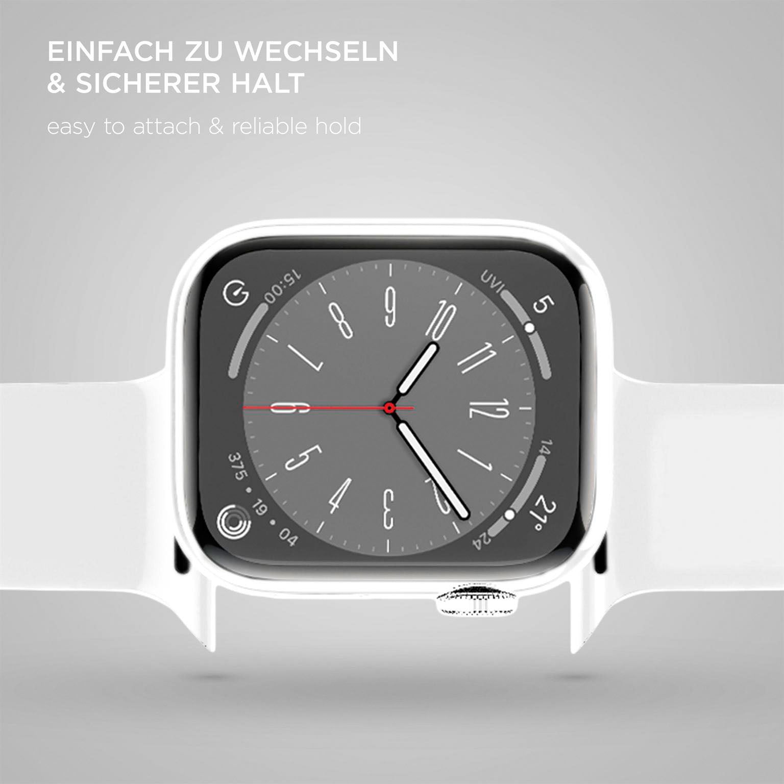 Soft Band für Apple Watch 11 (42mm) in der Farbe Glacier White (Weiß)