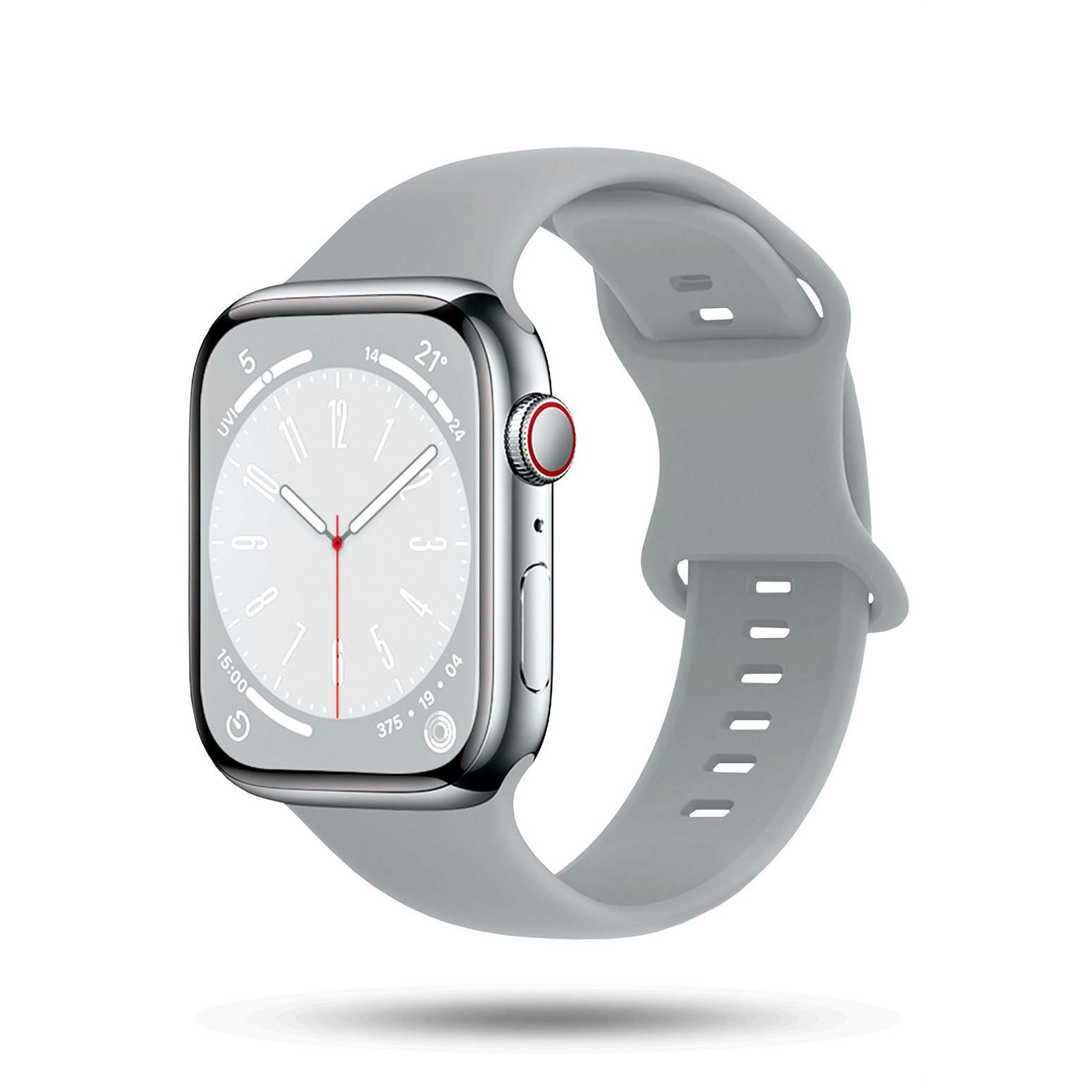 Soft Band für Apple Watch 11 (46mm) in der Farbe Slate Grey (Grau)