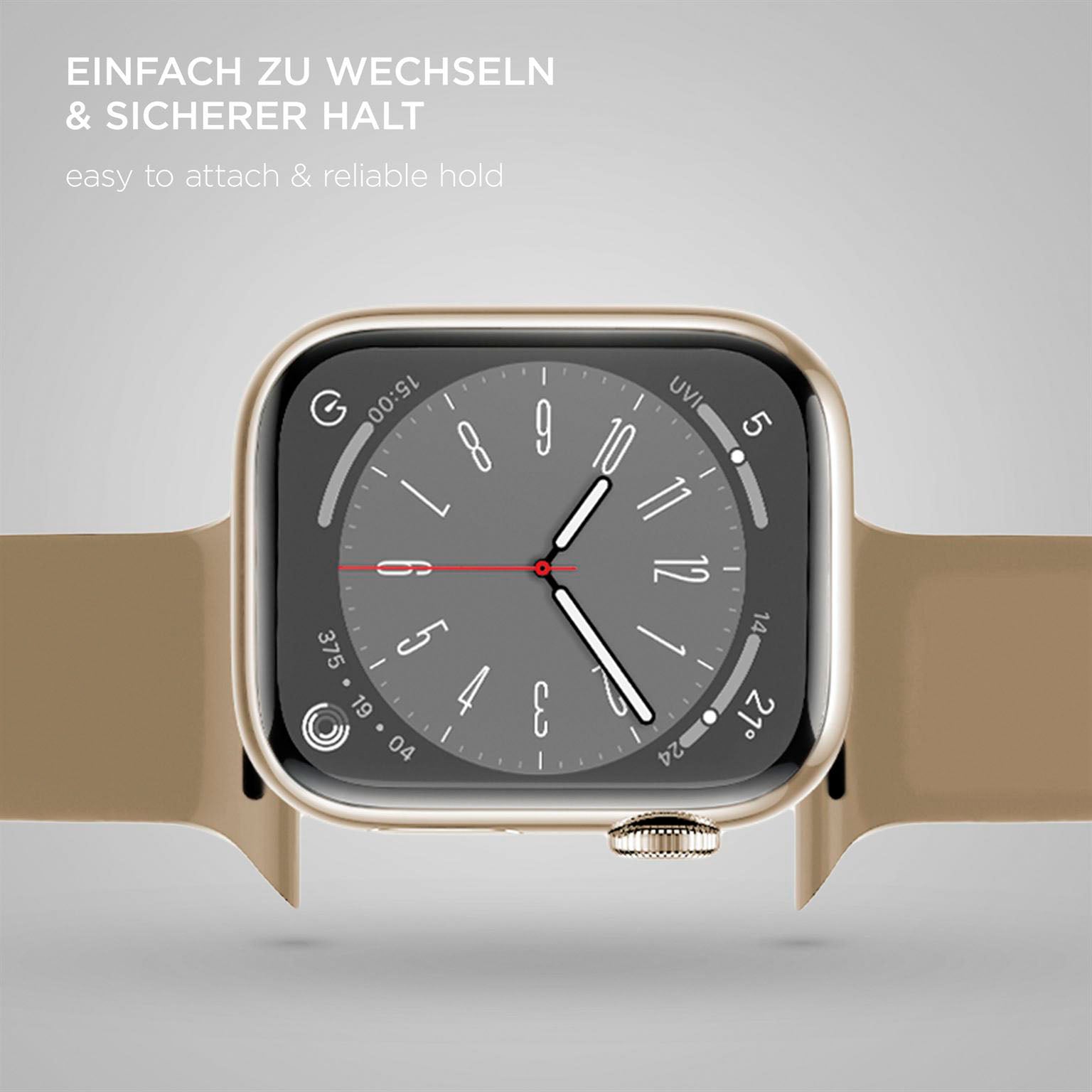 Soft Band für Apple Watch 11 (46mm) in der Farbe Desert Dune (Braun / Beige)