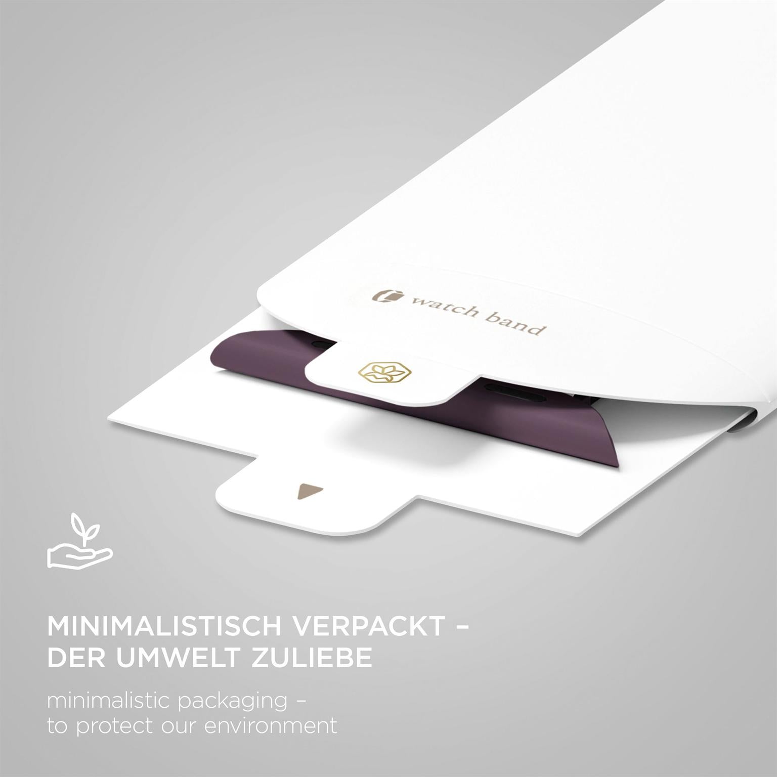 Soft Band für Apple Watch SE 1 (40mm) in der Farbe Cherry Blossom (Lila / Violett)