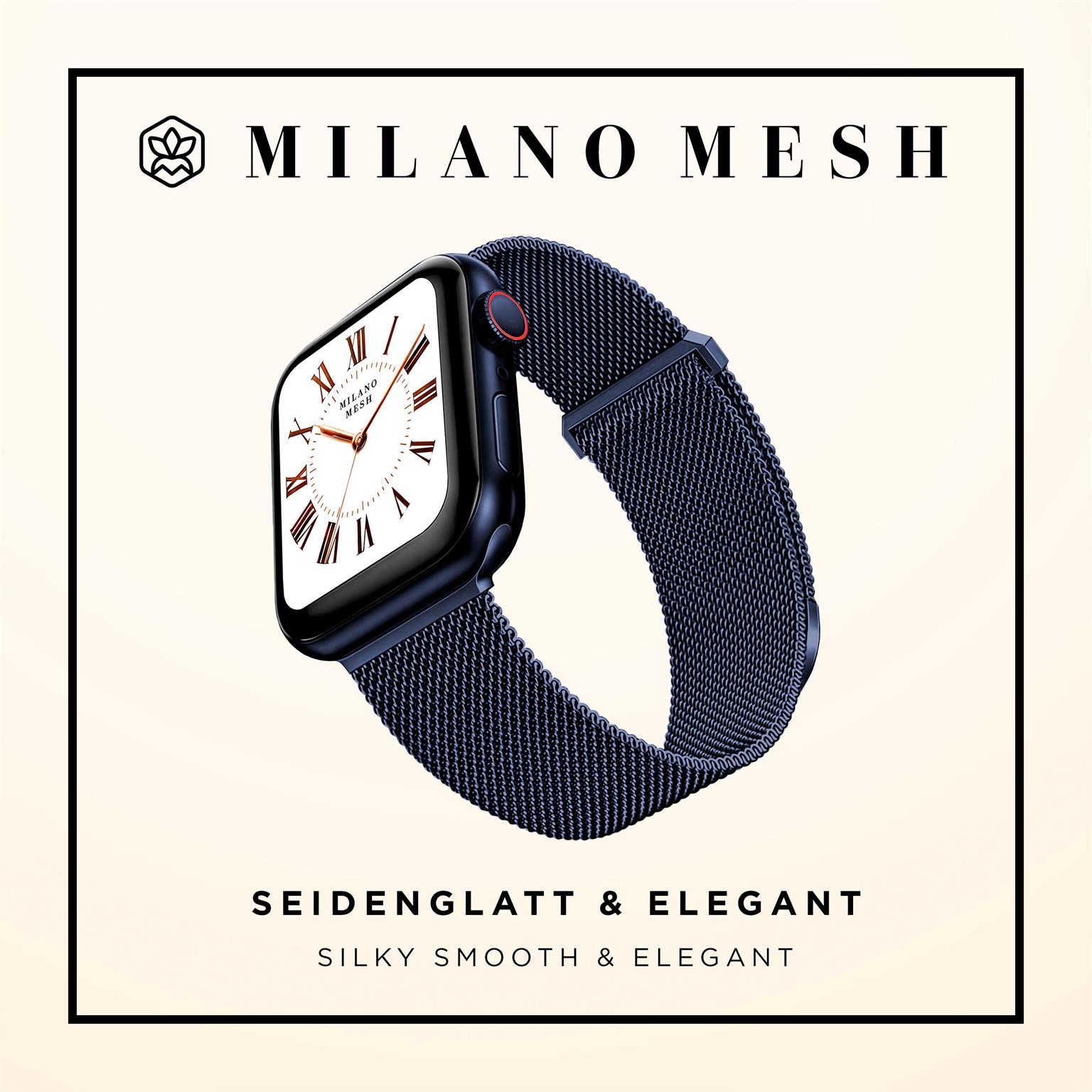 Milano Mesh für Apple Watch SE 1 (44mm)