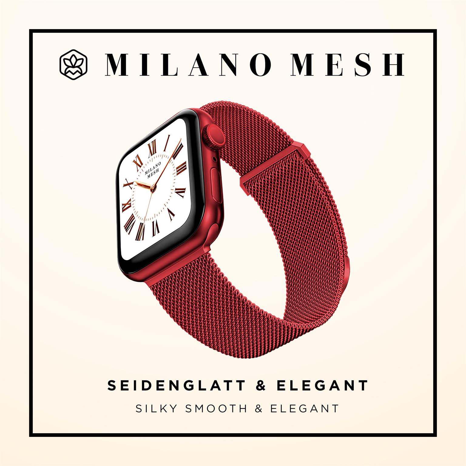Milano Mesh für Apple Watch SE 1 (44mm)
