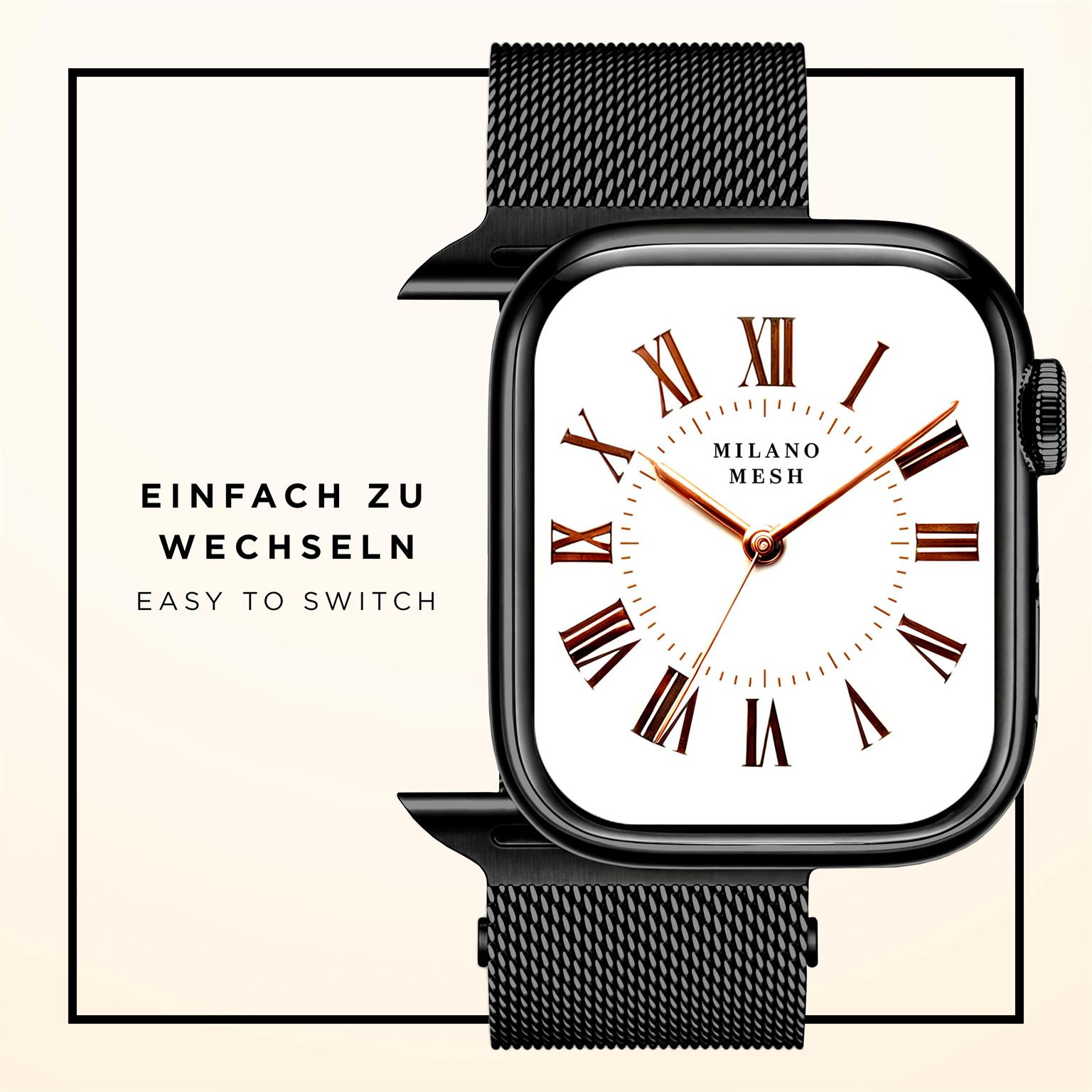 Milano Mesh für Apple Watch SE 1 (44mm)