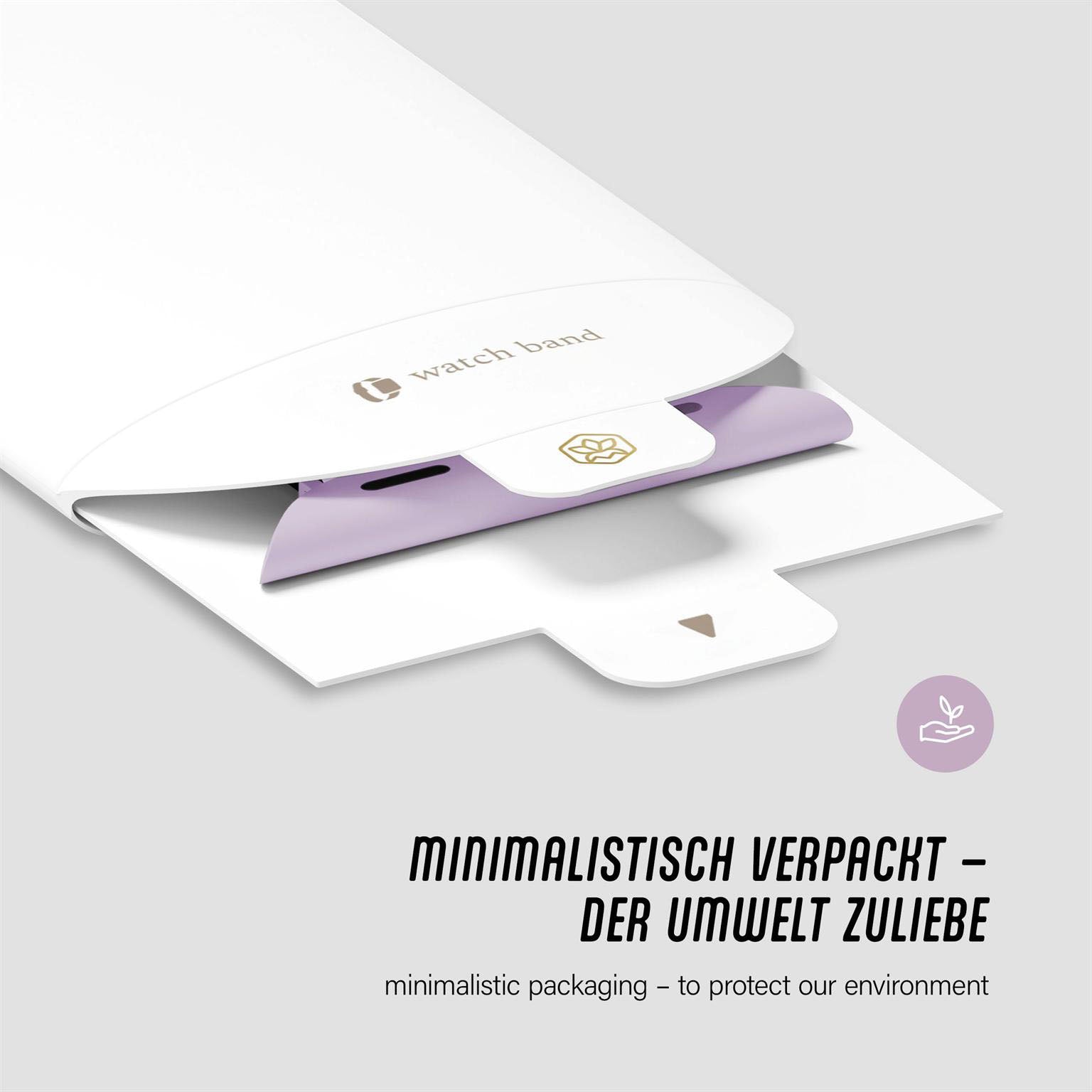 Active Loop für Apple Watch SE 1 (44mm) in der Farbe Lilac Lavender (Lila / Violett)