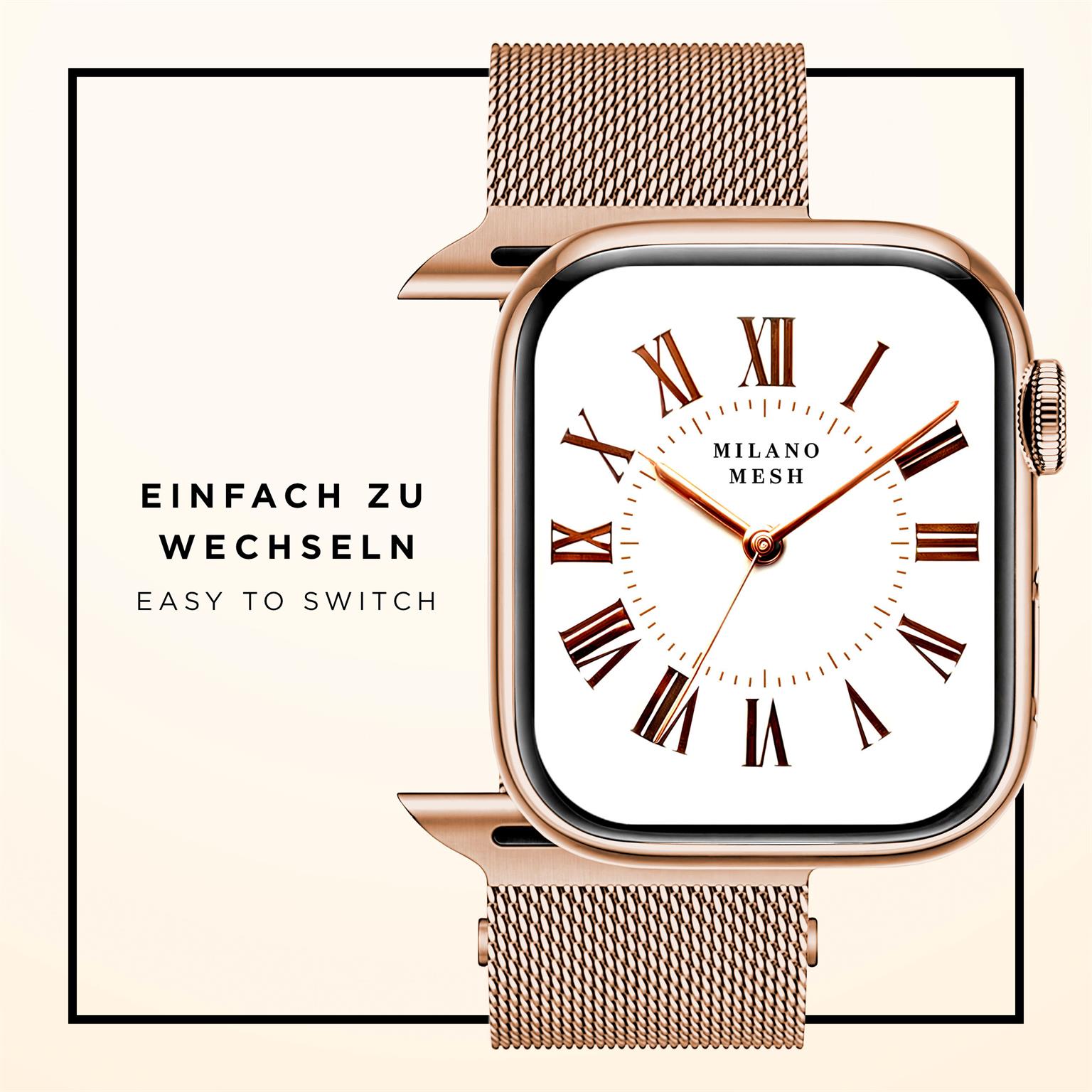 Milano Mesh für Apple Watch SE 2 (44mm)