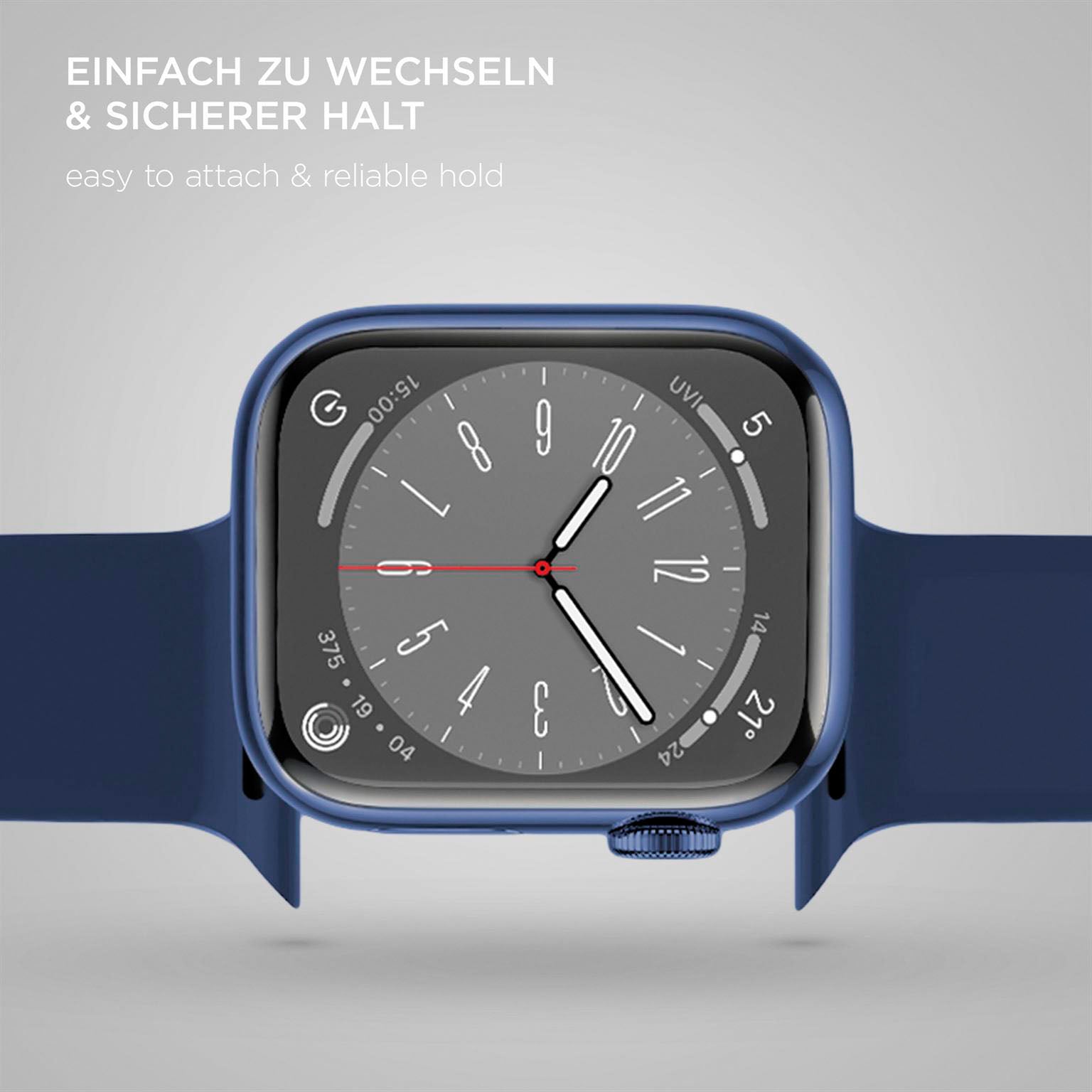 Soft Band für Apple Watch SE 3 (40mm) in der Farbe Ocean Wave (Blau)