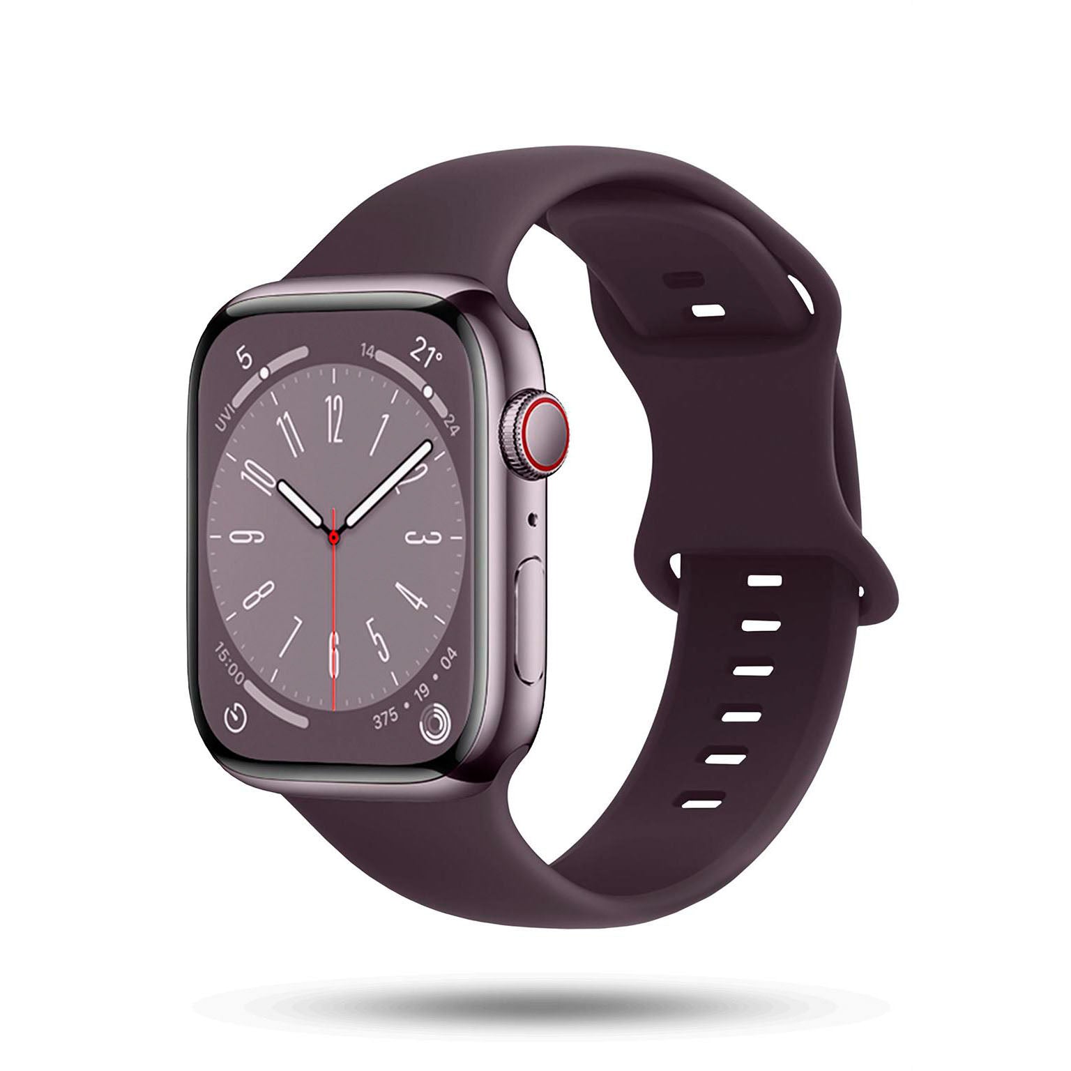 Soft Band für Apple Watch SE 3 (40mm) in der Farbe Cherry Blossom (Lila / Violett)