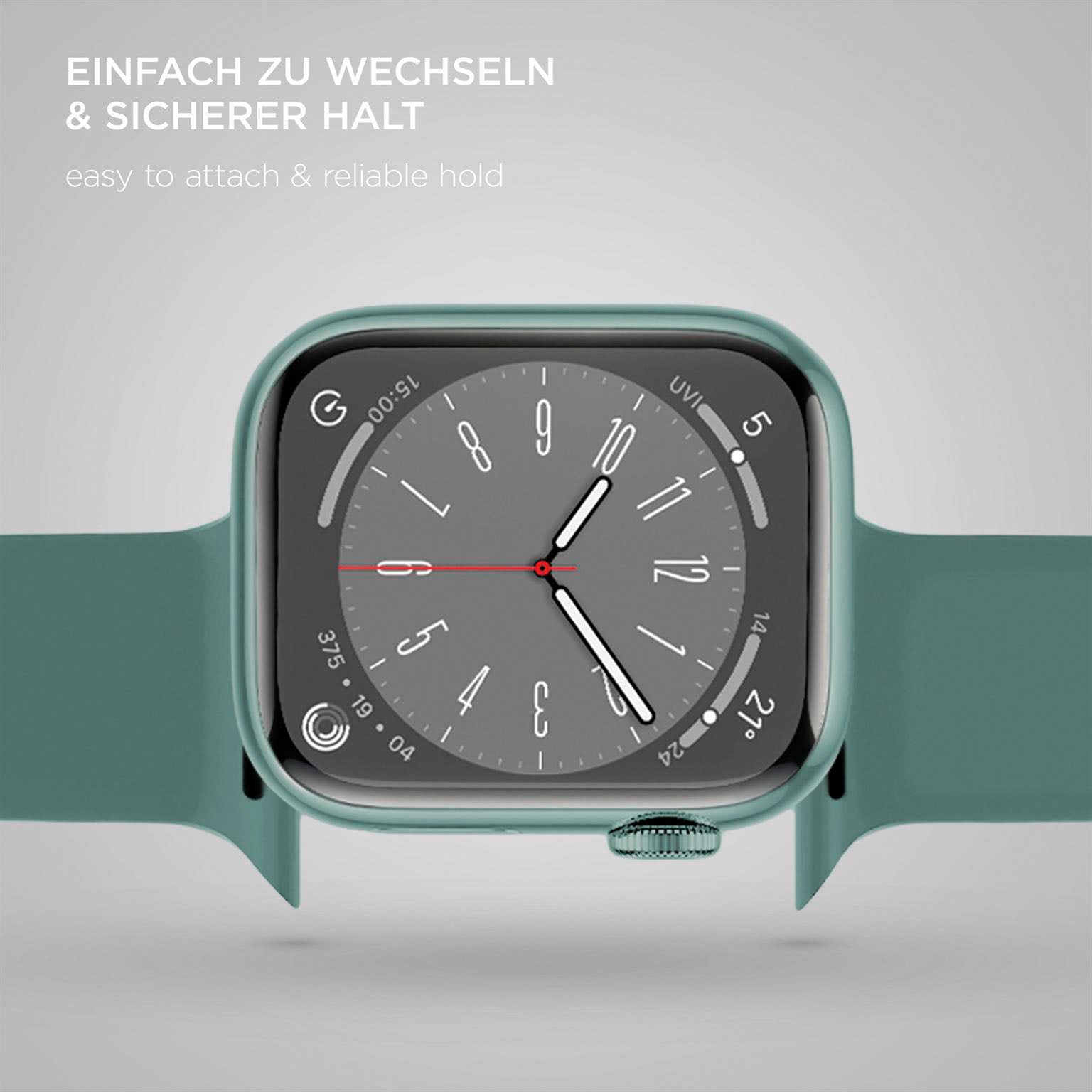Soft Band für Apple Watch SE 3 (40mm) in der Farbe Evergreen (Grün)