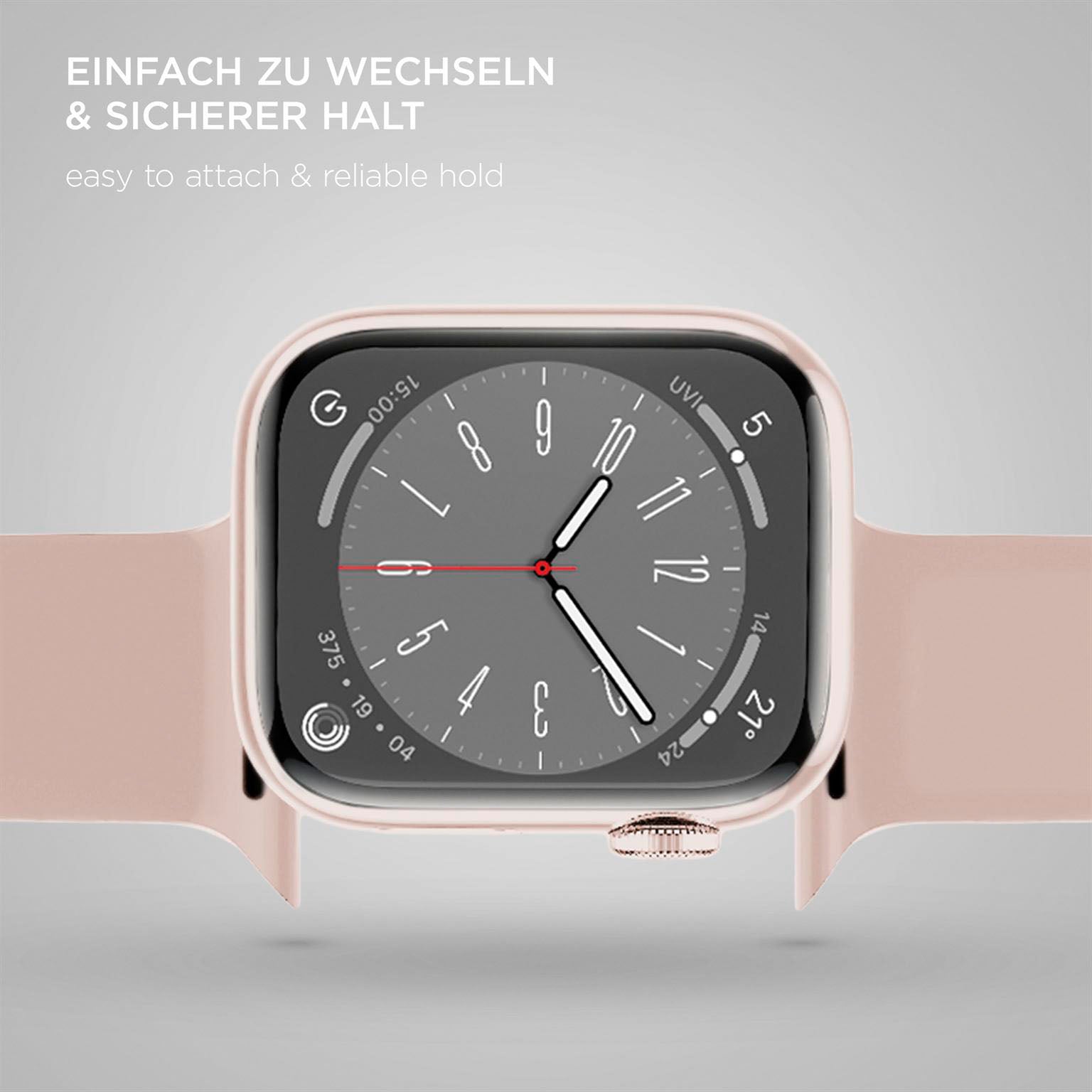 Soft Band für Apple Watch SE 3 (40mm) in der Farbe Sandy Glow (Braun / Beige)