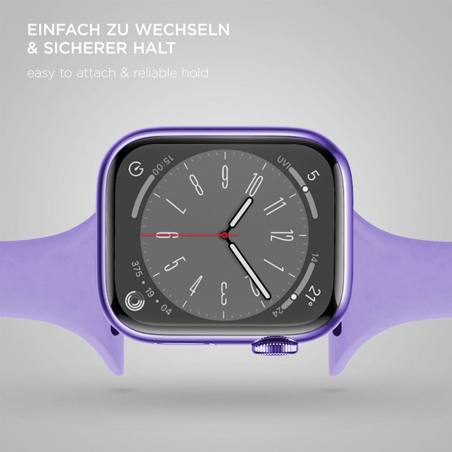 Soft Band Slim für Apple Watch SE 3 (40mm) in der Farbe Lavender Dream (Lila / Violett)