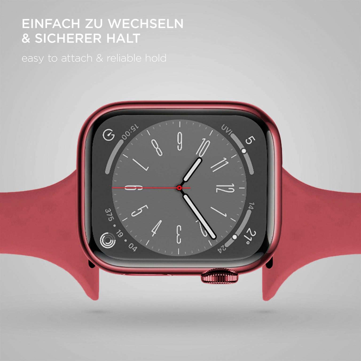 Soft Band Slim für Apple Watch SE 3 (40mm) in der Farbe Wild Berry (Rosa / Pink)