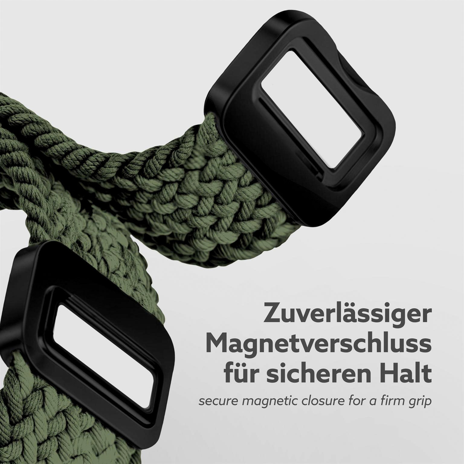 Casual Loop für Apple Watch SE 3 (40mm) in der Farbe Titanium Gray (Grau)