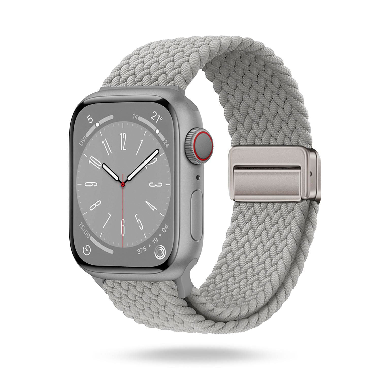 Casual Loop für Apple Watch SE 3 (40mm) in der Farbe Silver Gray (Grau)