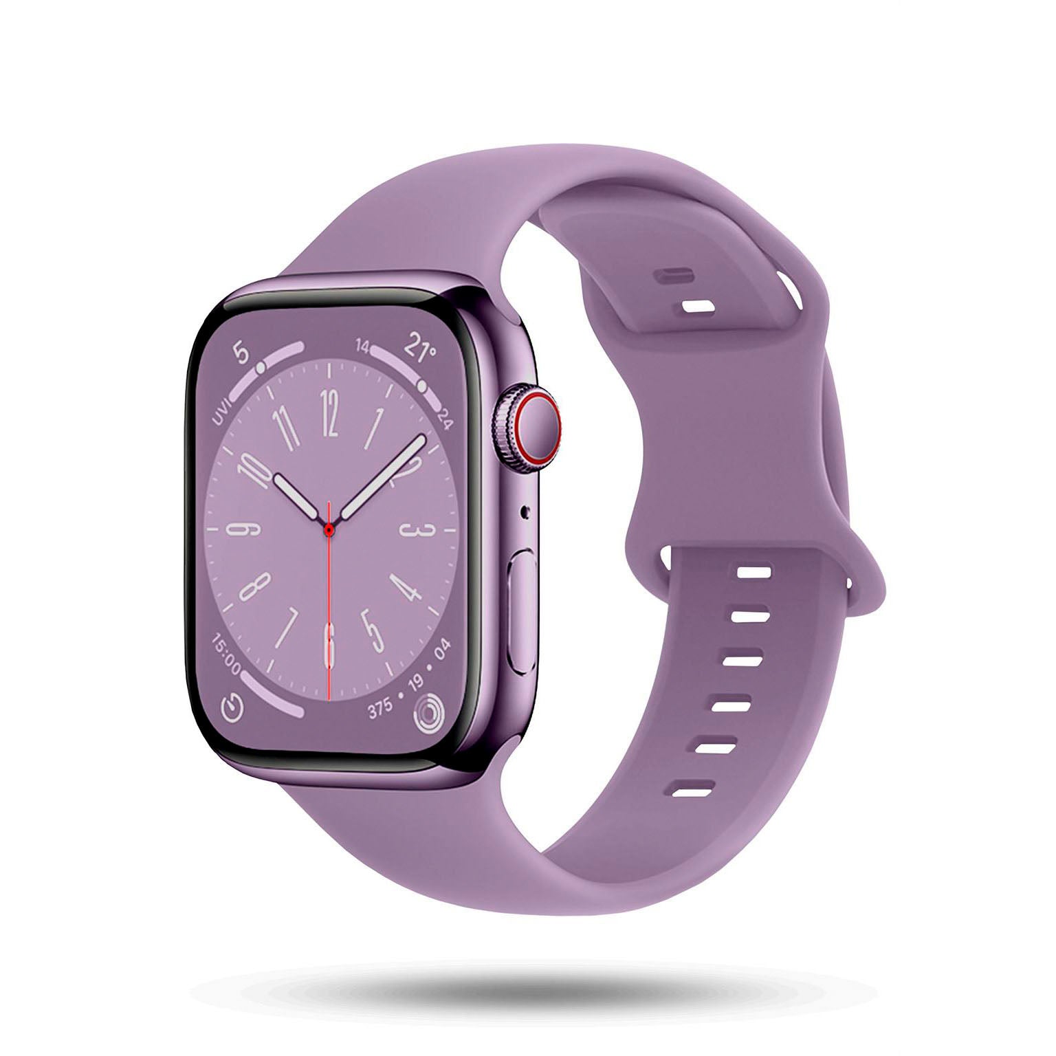 Soft Band für Apple Watch SE 3 (44mm) in der Farbe Lavender Dream (Lila / Violett)