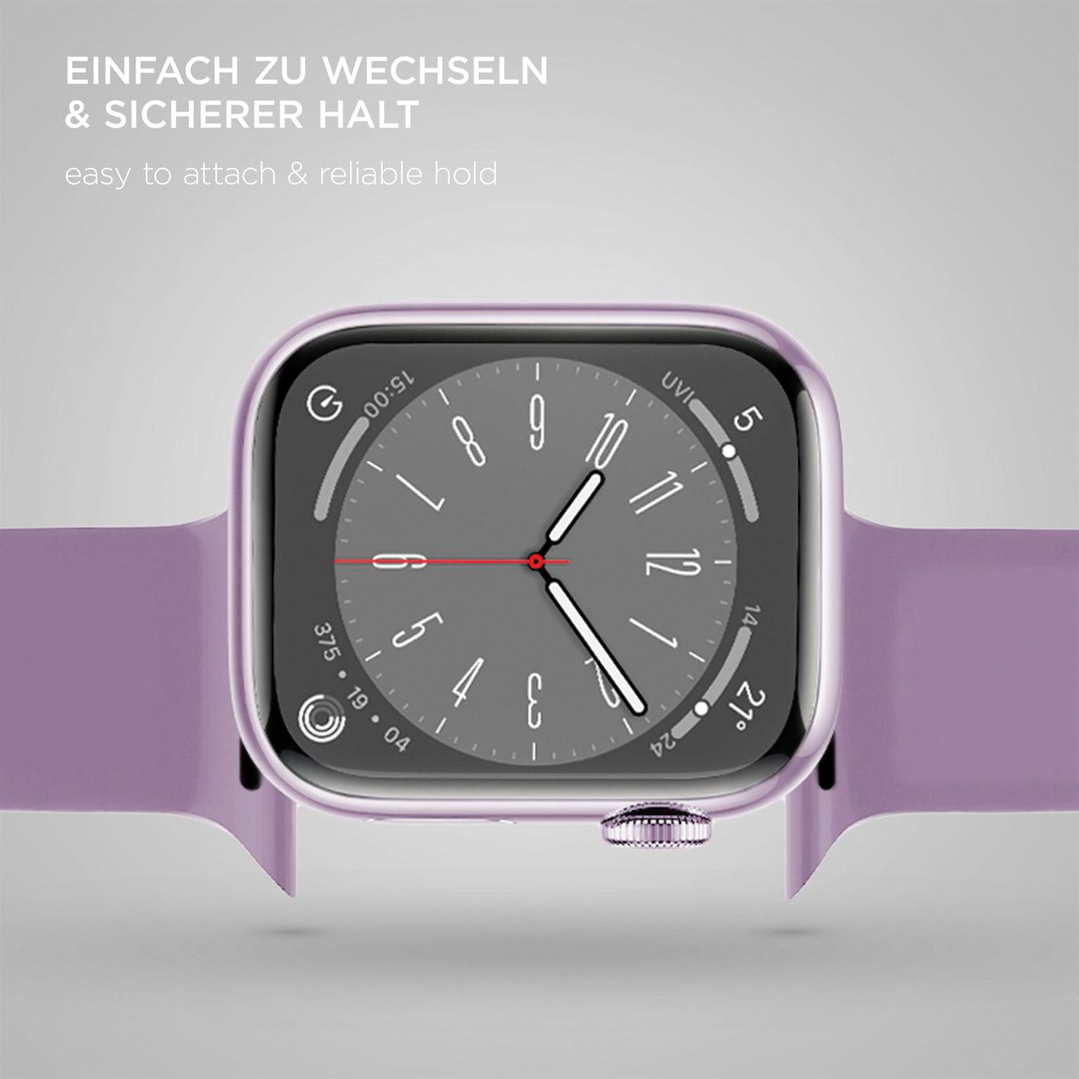 Soft Band für Apple Watch SE 3 (44mm) in der Farbe Lavender Dream (Lila / Violett)