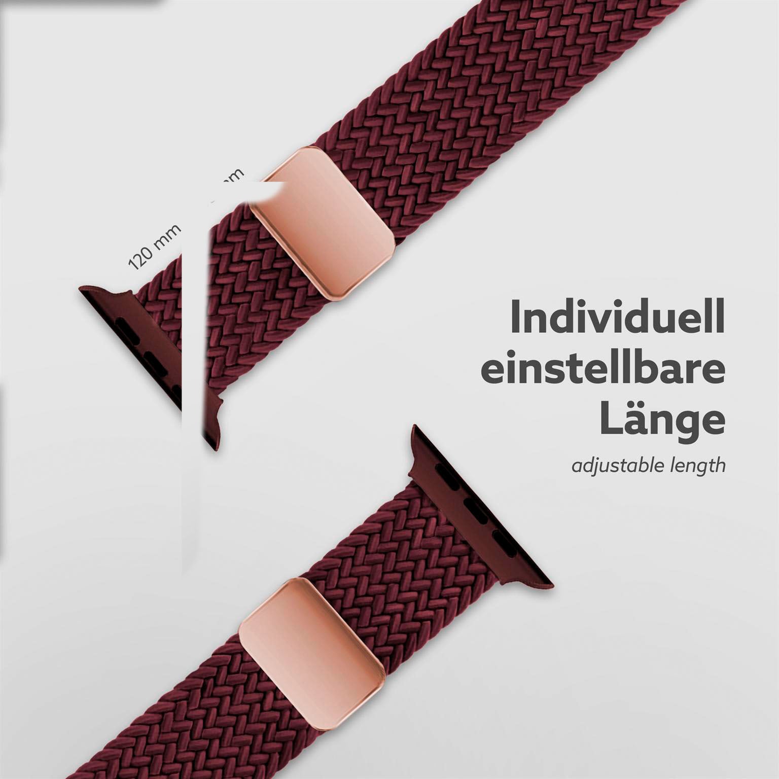 Casual Loop für Apple Watch SE 3 (44mm) in der Farbe Deep Blue (Blau)