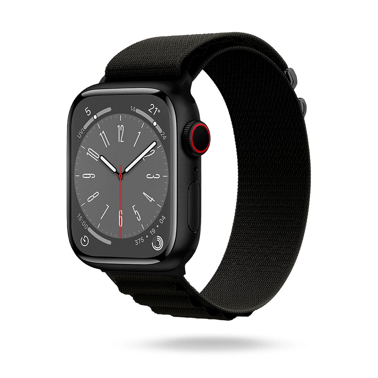 Active Loop für Apple Watch SE 3 (44mm) in der Farbe Onyx Black (Schwarz)