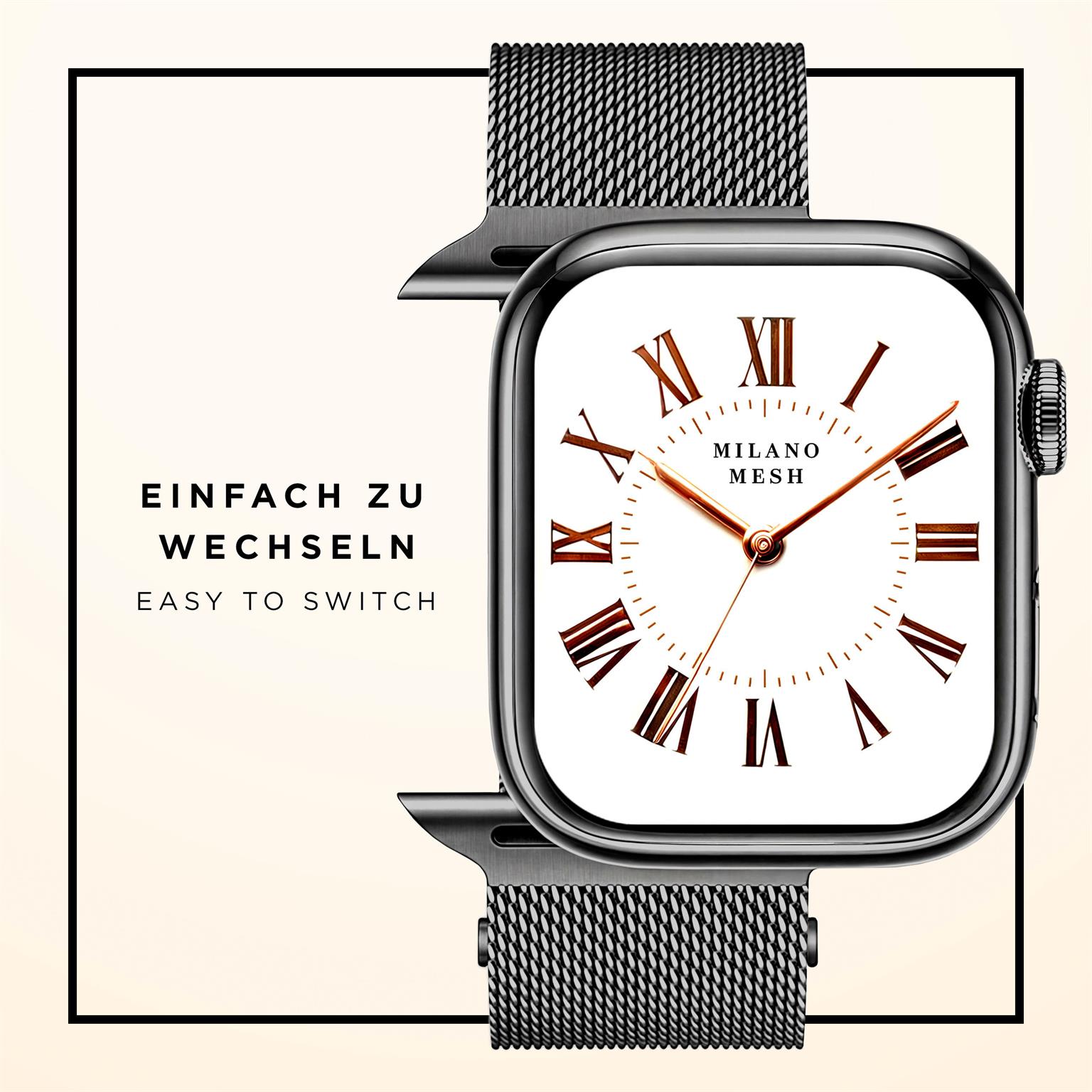 Milano Mesh für Apple Watch 1 (38mm)