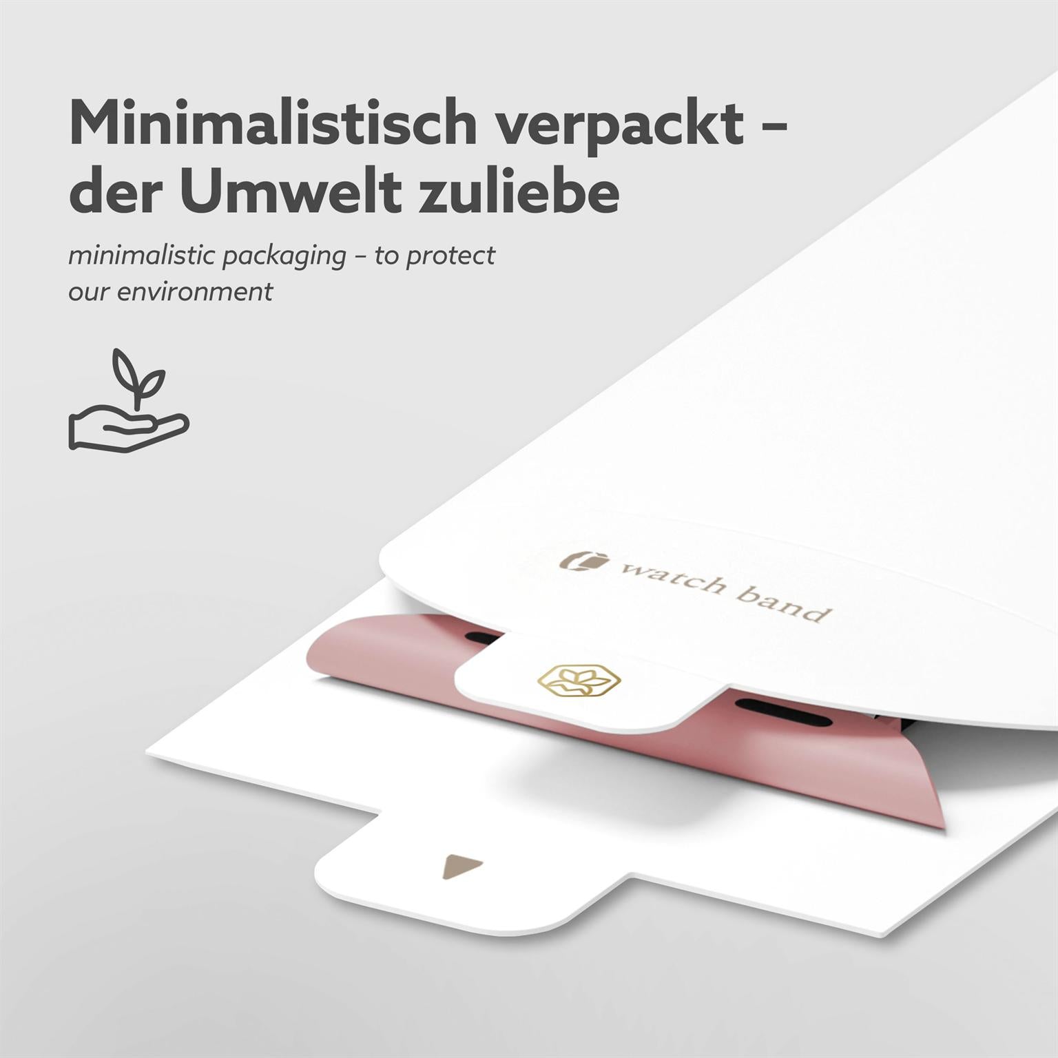 Casual Loop für Apple Watch 10 (42mm) in der Farbe Vintage Blush (Lila / Violett)