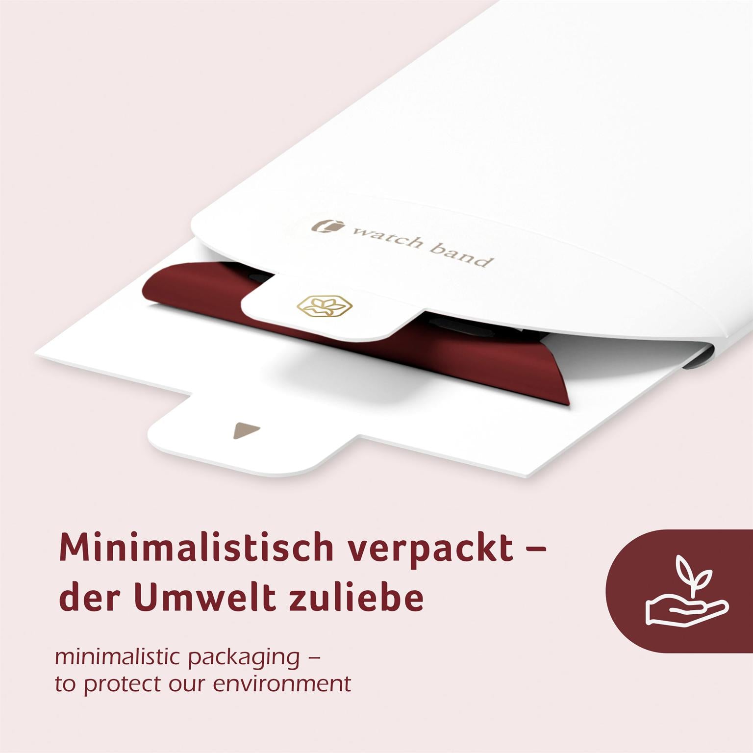Flex Loop für Apple Watch 10 (42mm) in der Farbe Wine Red (Rot)