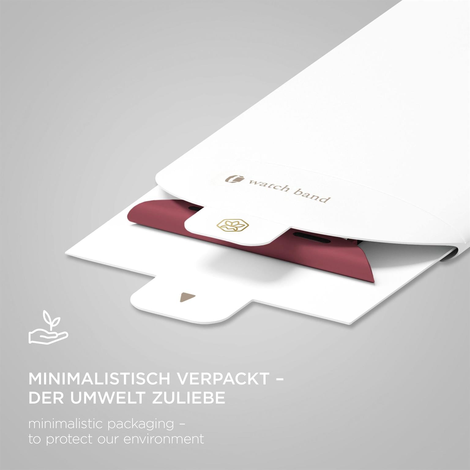 Soft Band für Apple Watch 10 (46mm) in der Farbe Wine Delight (Rot)