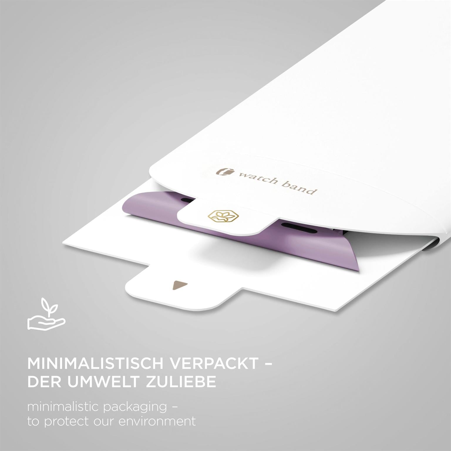 Soft Band für Apple Watch 10 (46mm) in der Farbe Lavender Dream (Lila / Violett)