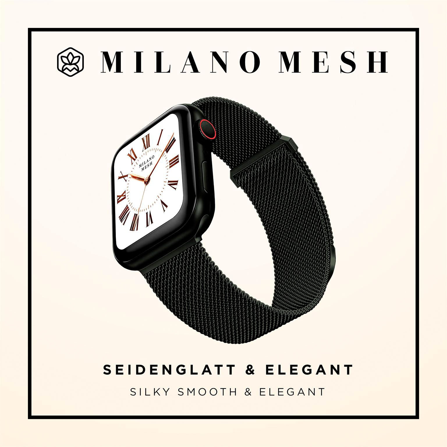 Milano Mesh für Apple Watch 11 (42mm) in der Farbe Sardegna Verde (Grün)